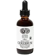 Anima Mundi Cerebrum Brain Tonic - Cognitive Support Supplement Liquid Drops with Lion's Mane and...