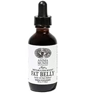 Anima Mundi Fat Belly Tonic - Liver Detox Support Tonic - Liquid Herbal Liver & Gut Detox Tinctur...