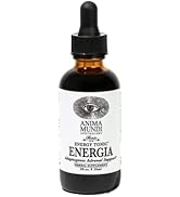 Anima Mundi Energia Adaptogenic Energy Support Tonic - Liquid Herbal Extract Supplement with Gree...