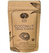 Anima Mundi Coconut Cream Powder - Organic Non-Dairy Coconut Creamer - Silky Dairy-Free Creamer f...