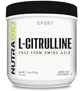 NutraBio L-Citrulline Powder, Nitric Oxide Booster – 150 Grams