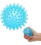 Spiky Massage Balls, Spiky Ball Compact Muscle Roller Hollow Soft Transparent Strength Recovery E...