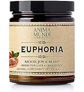 Anima Mundi Euphoria Powder - Energy and Mood Booster Supplement Powder with Pomegranate, Goji Be...