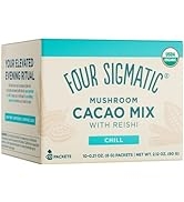 Mushroom Hot Cacao Mix by Four Sigmatic | Organic Reishi Mushroom Cacao Powder | Supports Stress ...