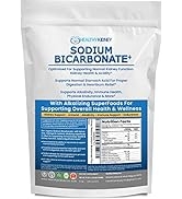 Organic Sodium Bicarbonate Alkaline Supplement For Alkalinity. Support Kidneys & Stomach Acid Neu...